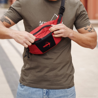 Сумка поясная ArmyStroll Bandicoot, Red/Black