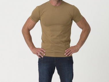Футболка Helikon Slim Organic Cotton T-shirt, Coyote