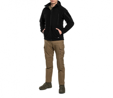 Куртка флисовая Helikon Patriot Mk 2 Hybrid Fleece, Black