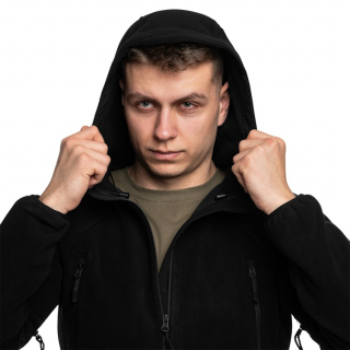 Куртка флисовая Helikon Patriot Mk 2 Hybrid Fleece, Black