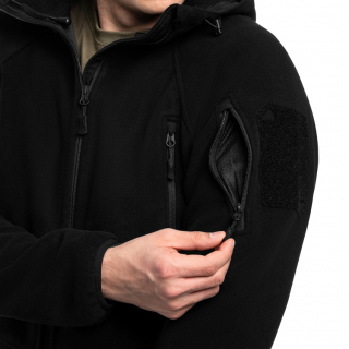 Куртка флисовая Helikon Patriot Mk 2 Hybrid Fleece, Black