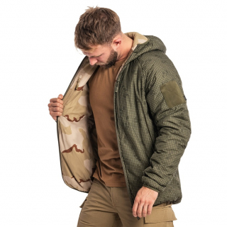 Куртка Helikon Wolfhound Hoodie Reversible Jacket, Desert Night Camo/US Desert