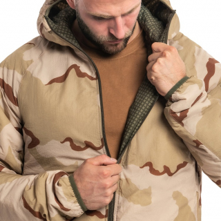 Куртка Helikon Wolfhound Hoodie Reversible Jacket, Desert Night Camo/US Desert