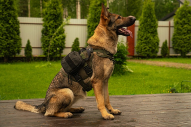 Шлейка тактическая средняя Sturmdog, Ranger Green