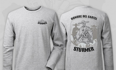 Лонгслив Sturmer Cartel, серый