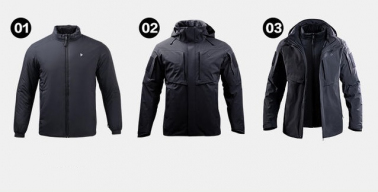 Куртка Dragon Tooth Thor Three-In-One Parka G4, Dark Green