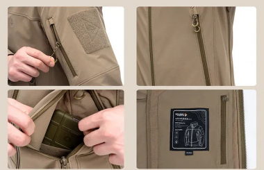 Куртка Dragon Tooth Level B4 ZH Cordura Tactical Jacket G3, Polar Night Black