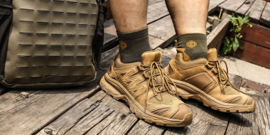 Носки Emerson Blue Label  Iguana Functional Low Top Socks, Army Green