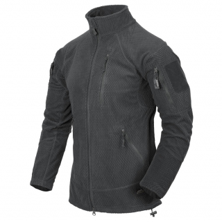 Куртка флисовая Helikon Alpha Tactical Grid Fleece, Shadow Grey