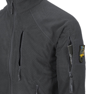 Куртка флисовая Helikon Alpha Tactical Grid Fleece, Shadow Grey