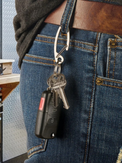 Брелок для ключей NiteIze Deep Pocket Key Carabiner, Stainless