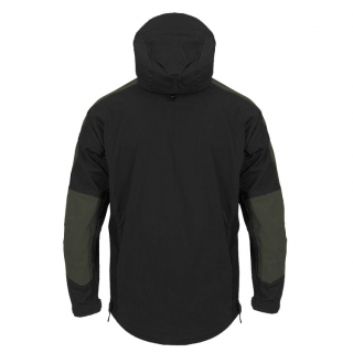 Анорак Helikon WOODSMAN, Black / Taiga Green