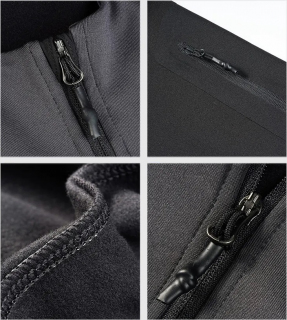 Толстовка Dragon Tooth Y-YS Hooded Fleece Jacket, Grey/Black