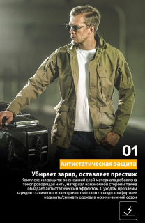 Куртка Dragon Tooth Tactical Peacoat G4, Brown