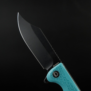 Нож складной Daggerr Powie DL blackwash, рукоять Tiffany FRN