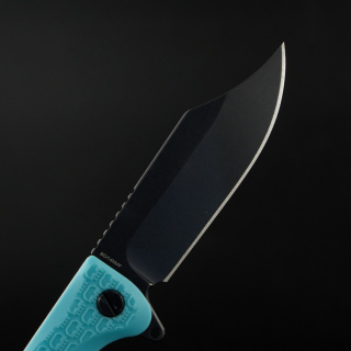 Нож складной Daggerr Powie DL blackwash, рукоять Tiffany FRN