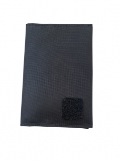 Обложка для паспорта ДЯГ Nylon с велкро, Black