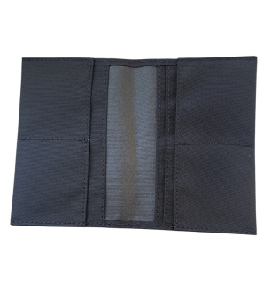 Обложка для паспорта ДЯГ Nylon с велкро, Black