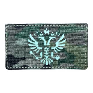 Шеврон на липучке Герб РФ, Cordura, Multicam