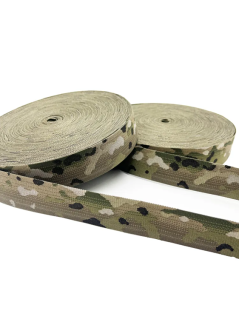 Стропа жаккардовая 25 мм, Multicam