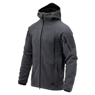 Куртка флисовая Helikon Patriot Mk 2 Hybrid Fleece, Shadow Grey/Black