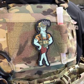 Шеврон Академия Снаряжения Gucci Warrior, PVC