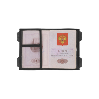 Чехол для паспорта МВС, Black