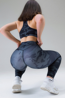 Леггинсы женские Sturmer GymLady, Multicam Black