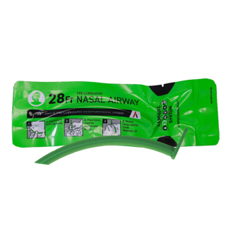 Воздуховод назофарингеальный смазанный  Safeguard Medical 28F (117 мм)