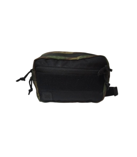 Сумка поясная Enotactical Walkman, black/woodland