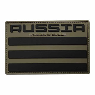 Шеврон на липучке Smola Russia, койот