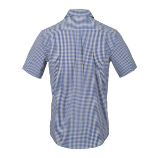 Рубашка Helikon Concealed Carry Short Sleeve Shirt, Sunset Blue Plaid