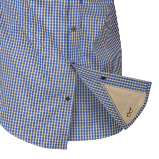 Рубашка Helikon Concealed Carry Short Sleeve Shirt, Sunset Blue Plaid