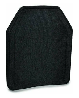 Бронеплита Universal Armor SAPI NIJ IV 250x300 PE+Ceramic, Black