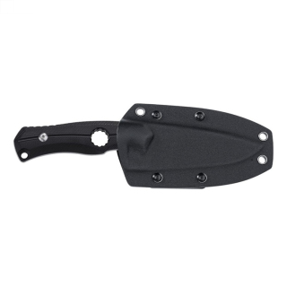 Нож с фиксированным лезвием Sanrenmu S725P-5, черный