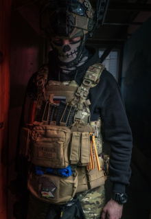 Жилет разгрузочный Sturmer Breach с баллистикой, Multicam