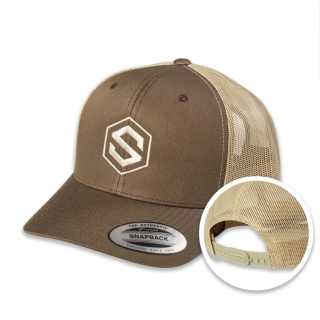 Бейсболка Sturmer Retro Trucker, BROWN/KHAKI
