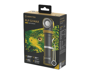 Фонарь Armytek Elf C2 Max USB-C, белый свет