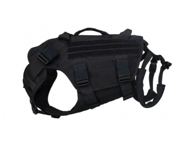 Шлейка тактическая, защитная SturmDog с баллистикой, Black