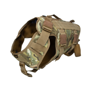 Шлейка тактическая, защитная SturmDog с баллистикой, Multicam