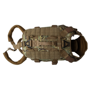 Шлейка тактическая, защитная SturmDog с баллистикой, Multicam