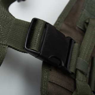 Шлейка тактическая, защитная SturmDog с баллистикой, Ranger Green