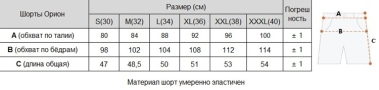 Шорты Atlant Armour Орион, серые