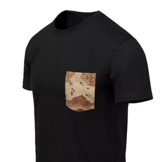 Футболка Helikon T-shirt 6 Color Desert Pocket, Black