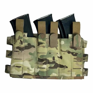 Подсумок SKIF armor SPK-5-3M Мунин под 3 магазина АК, с утилитарным подсумком, Multicam
