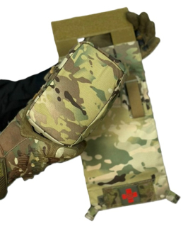 Подсумок медицинский вытяжной SKIF armor SPM-6 Кнут, Multicam