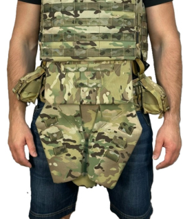 Напашник тройной SKIF armor SB-3 Тюр, Multicam