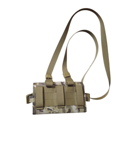 Подсумок-патронтаж для патронов SKIF armor 12го калибра, Multicam