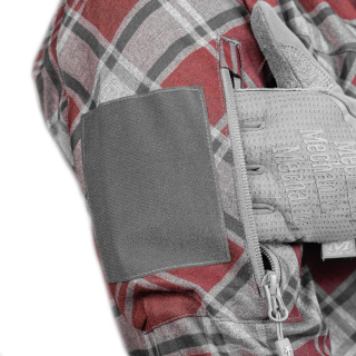 Рубашка Sturmer Gridline, grey/red