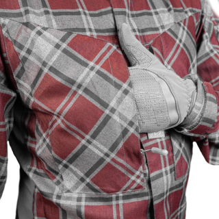 Рубашка Sturmer Gridline, grey/red